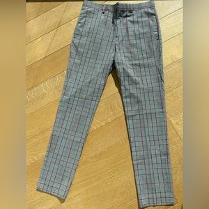Men’s Topman checker pant